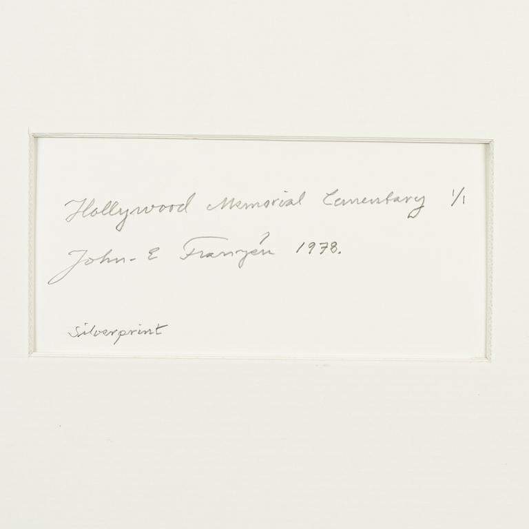 John-E Franzén, "Hollywood Memorial Cemetary", 1978.