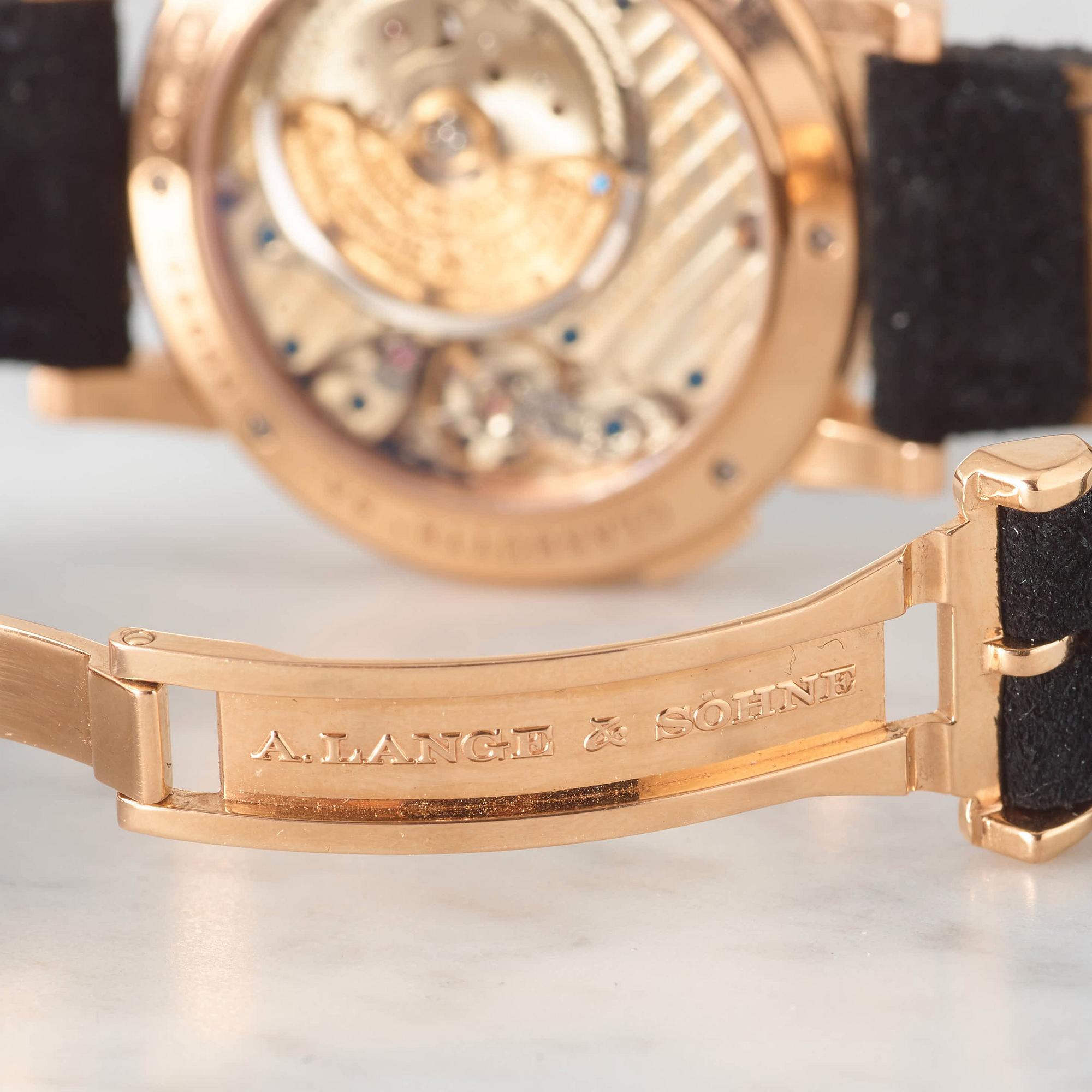 A.LANGE & SÖHNE, Glashütte, SAX-O-MAT, "Langematic Grande", armbandsur,  40 mm,