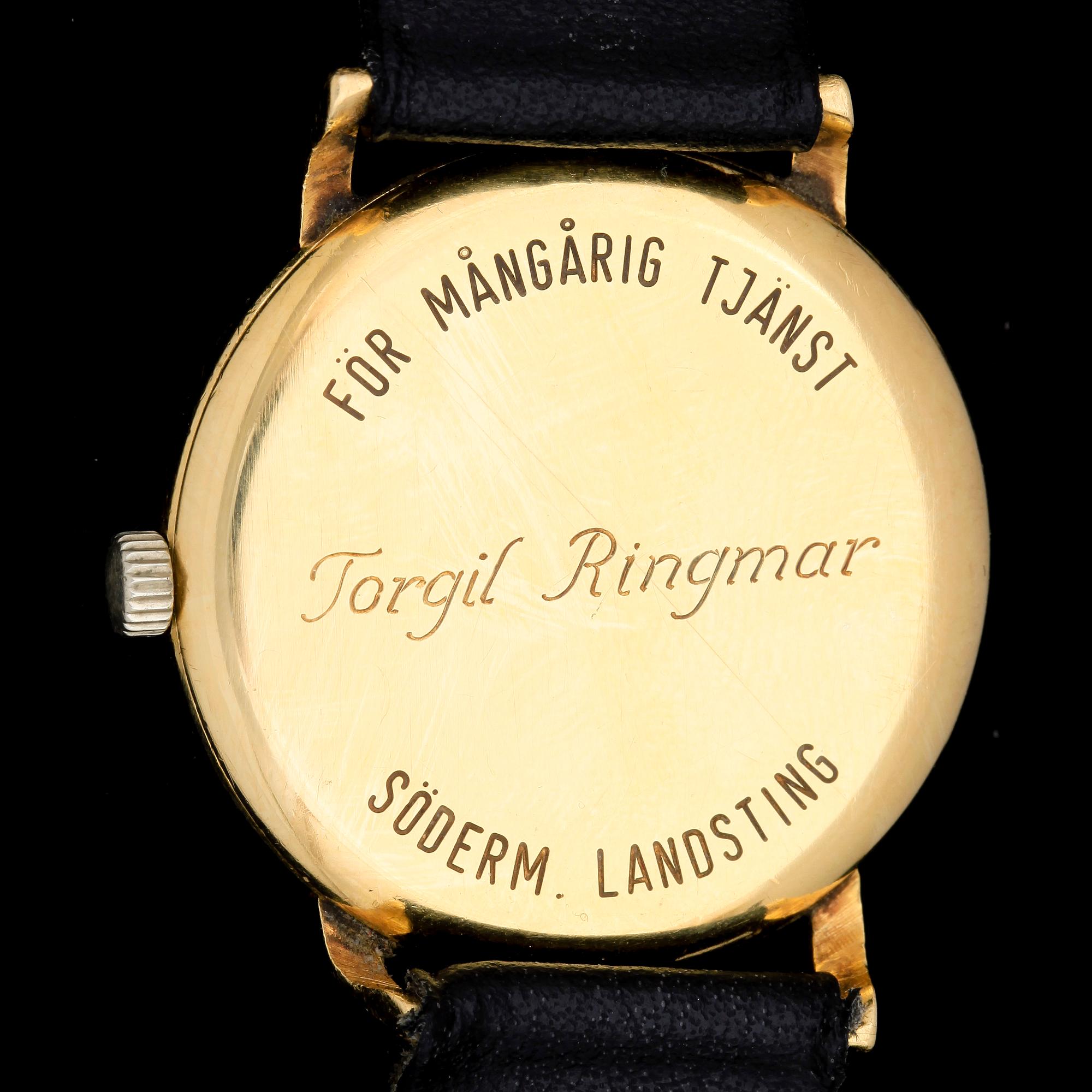 ARMBANDSUR, 2st, 18 k guld, Certina och Longines, 1900-talets andra hälft.