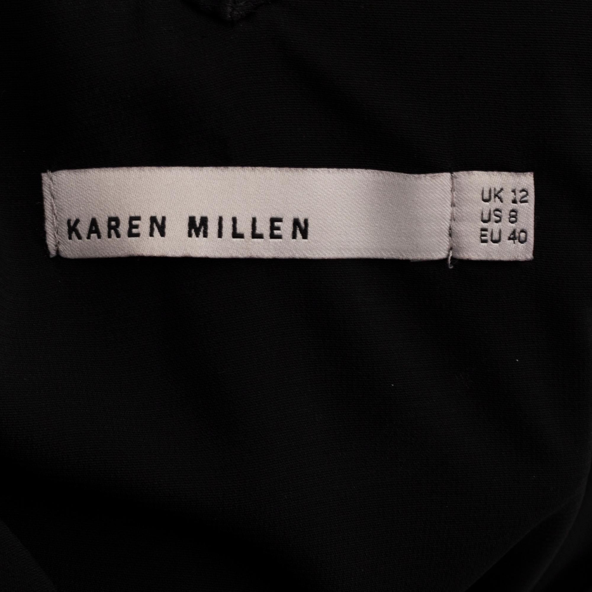 KAREN MILLEN, a dip dye beaded dress, UK size 12. - Bukowskis