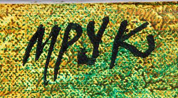 Madeleine Pyk, olja på duk, signerad.