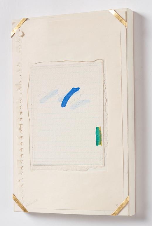 Richard Tuttle, "Indiana no 3".