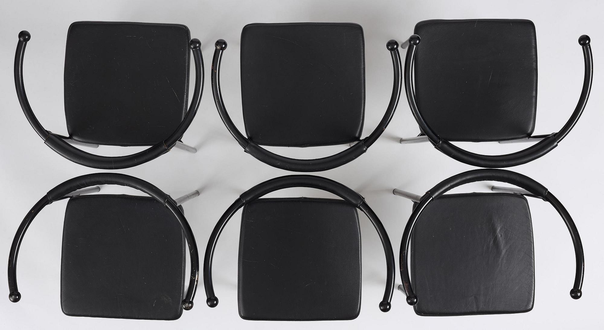 Jonas Bohlin, a set of 12 "Point" chairs, Källemo, Värnamo, post 1985.