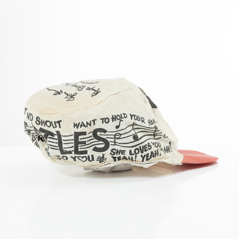 The Beatles, "Sto-Rose"-jockey hatt, NEMS Enterprises, England, 1960-tal.