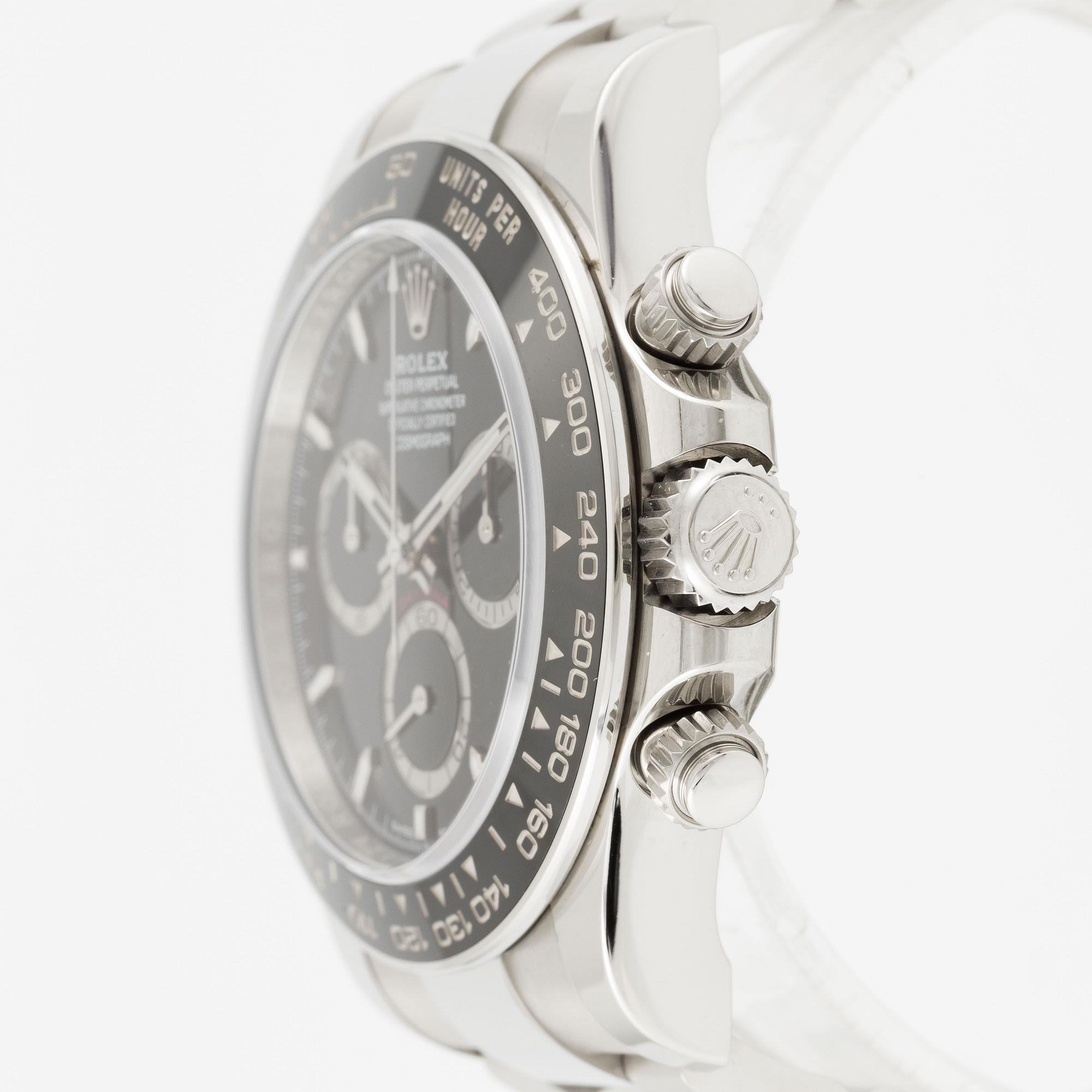 Rolex, Cosmograph, Daytona, kronograf, wristwatch, 40 mm.