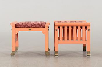 KERSTIN HÖRLIN-HOLMQUIST, 3 stools, "The Eden Collection".