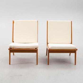 Karl Erik Ekselius, armchairs, a pair, JOC Vetlanda, 1Sweden 1960s.