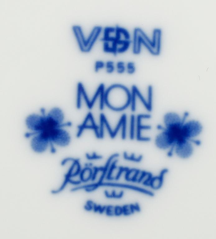 ASSIETTER, 14 st, porslin, "Mon Amie", Rörstrand.
