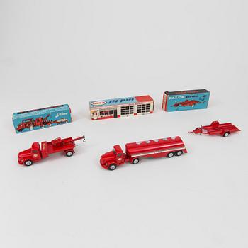 Three diecast Tekno vehicles Denmark 1960s.