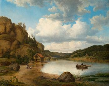 Amalia von Schwerin, SUMMER DAY AT THE LAKE.