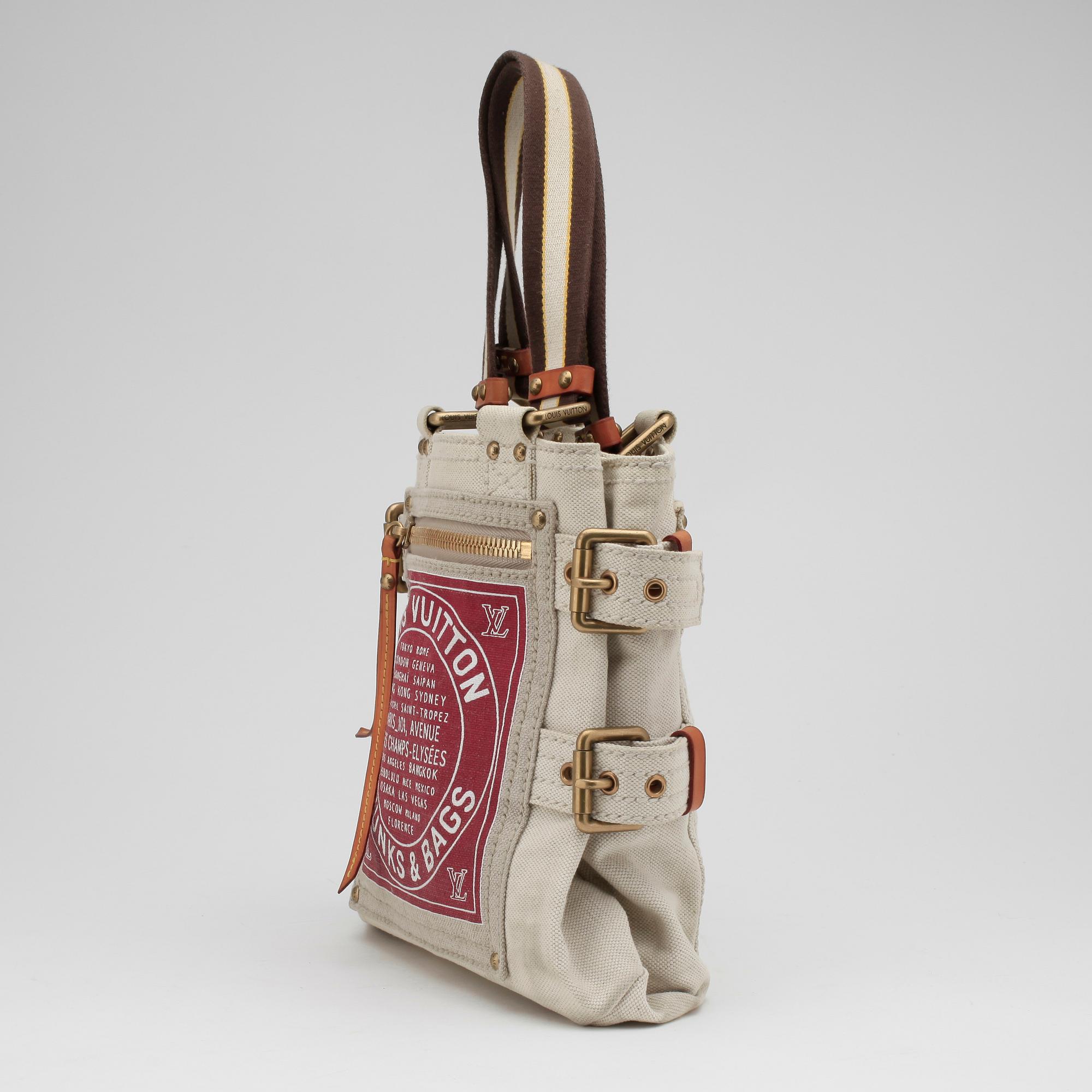 LOUIS VUITTON, VÄSKA, "Globe Shopper Cabas MM", Louis Vuitton.