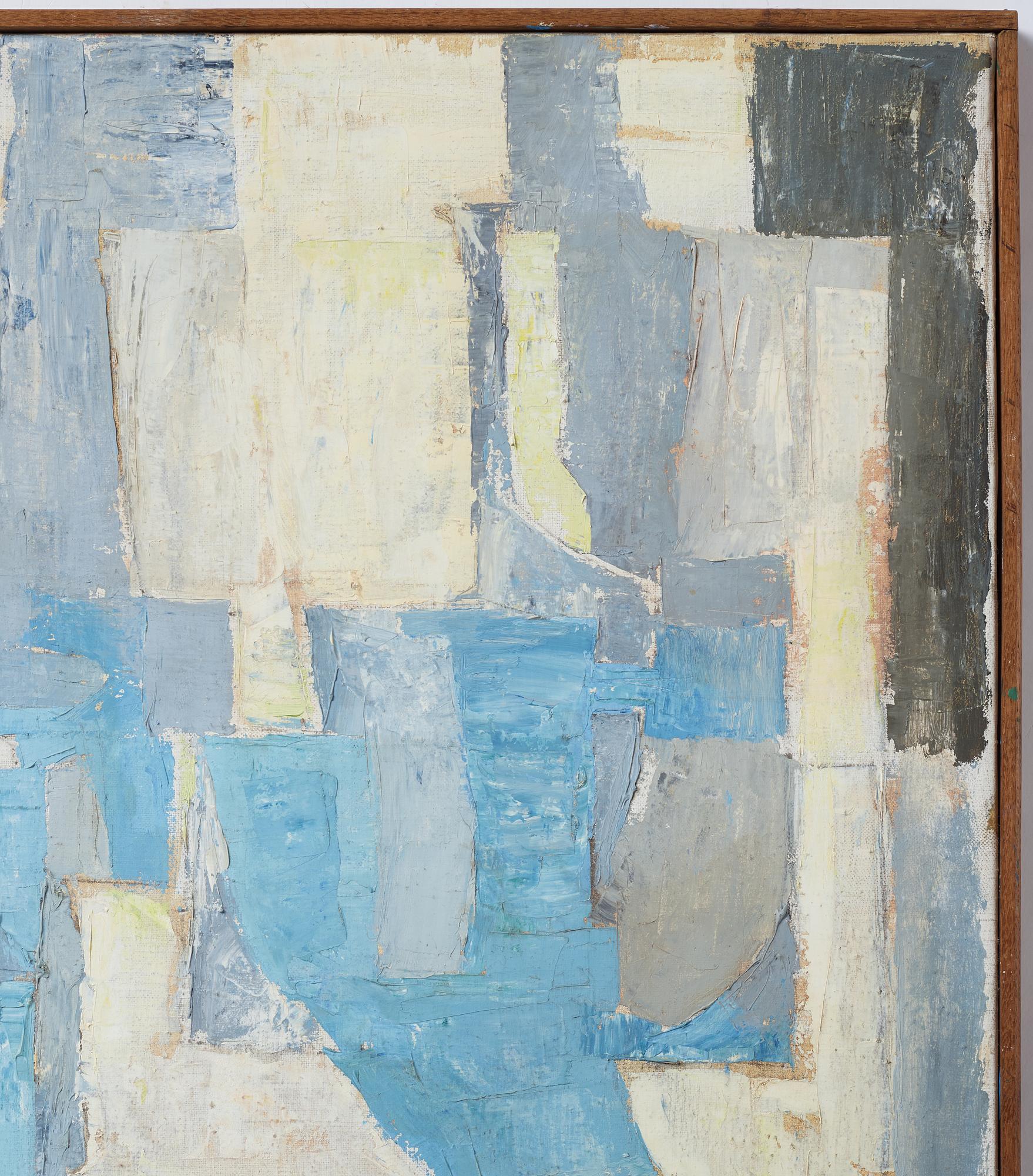 Philip von Schantz, oil on canvas, signed, executed 1960.