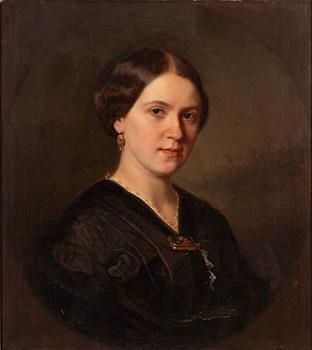 Ferdinand Fagerlin, Portrait of a Lady.