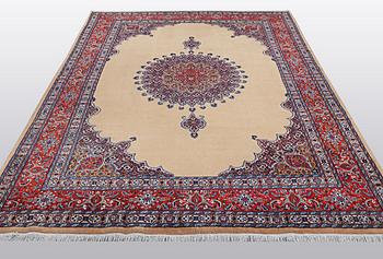 A carpet, Moud, ca 327 x 215 cm.