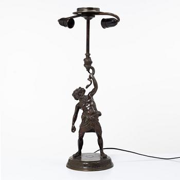 Bordslampa, 1900-talets första hälft.