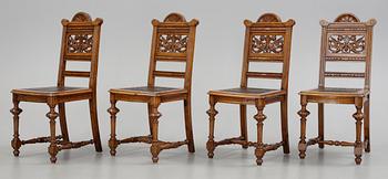 STOLAR, 4 st, senempire, 1800-talets mitt.