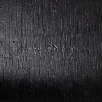 Arne Jacobsen, stolar, 7 st, "Sjuan", Fritz Hansen, Danmark, 1970-tal.