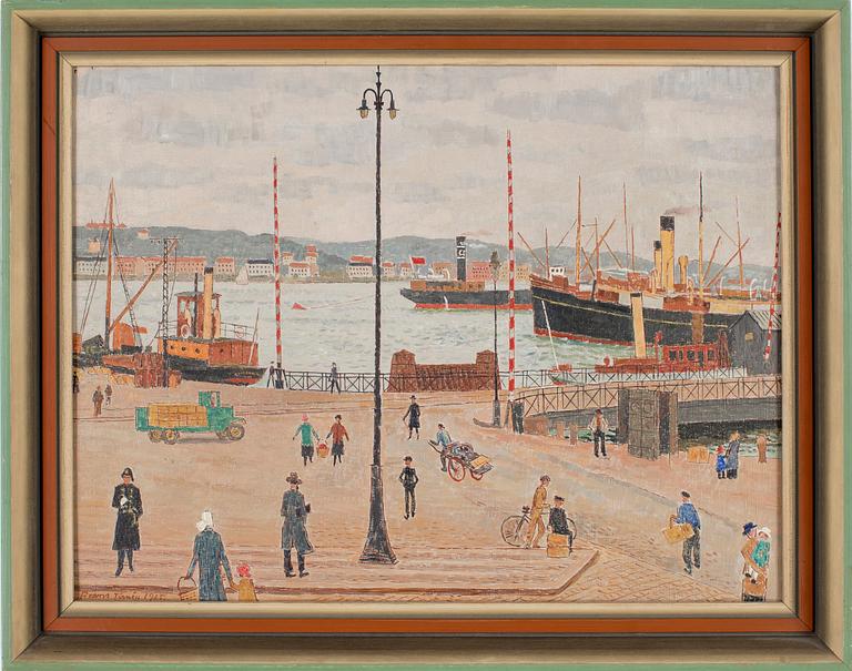 FRANS TIMÉN, olja på duk, signerad och daterad 1925.