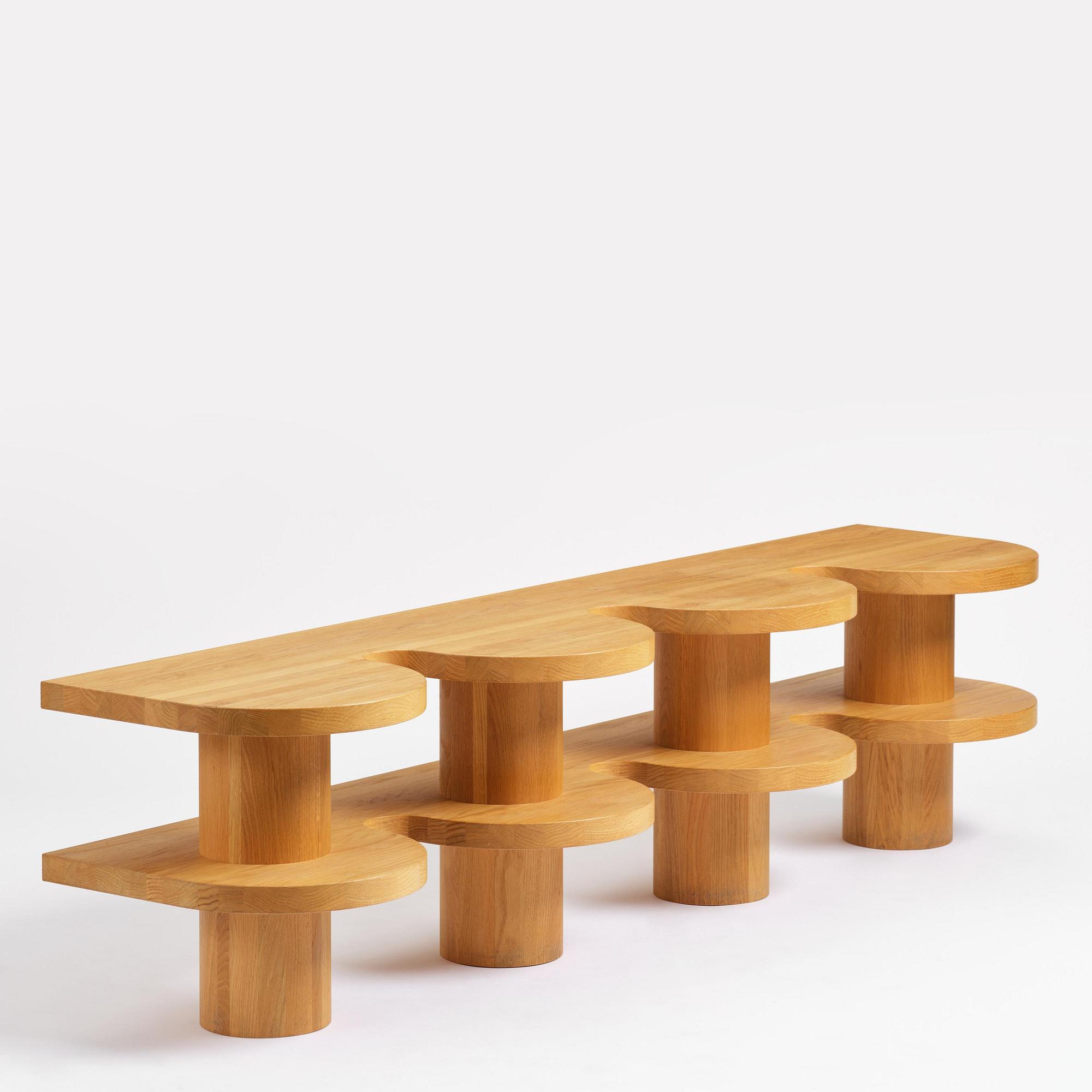 Gustaf Westman, a “Curvy Sideboard”, Gustaf Westman Objects, Sweden, 2020s.