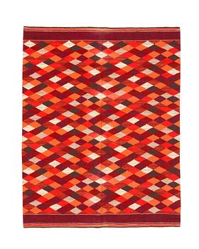 275. Elsa Gullberg, probably, a carpet, flat weave, ca 234 x 183 cm, unsigned.