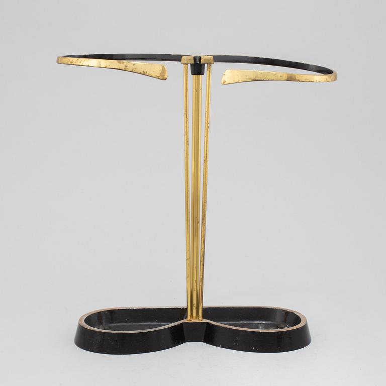 An Austrian metal umbrella stand, 1950's.