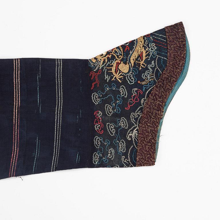 Rock, Jifu, broderad, Qingdynastin, omkring 1900.