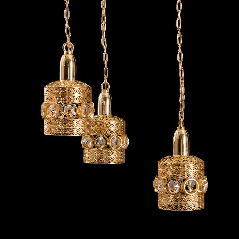 KATTOVALAISIN, malli 139/3, Turun Kristalli, 1970-luku.