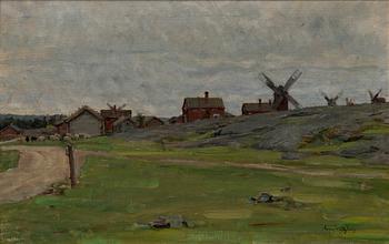 Anna Wengberg, Landscape motif.