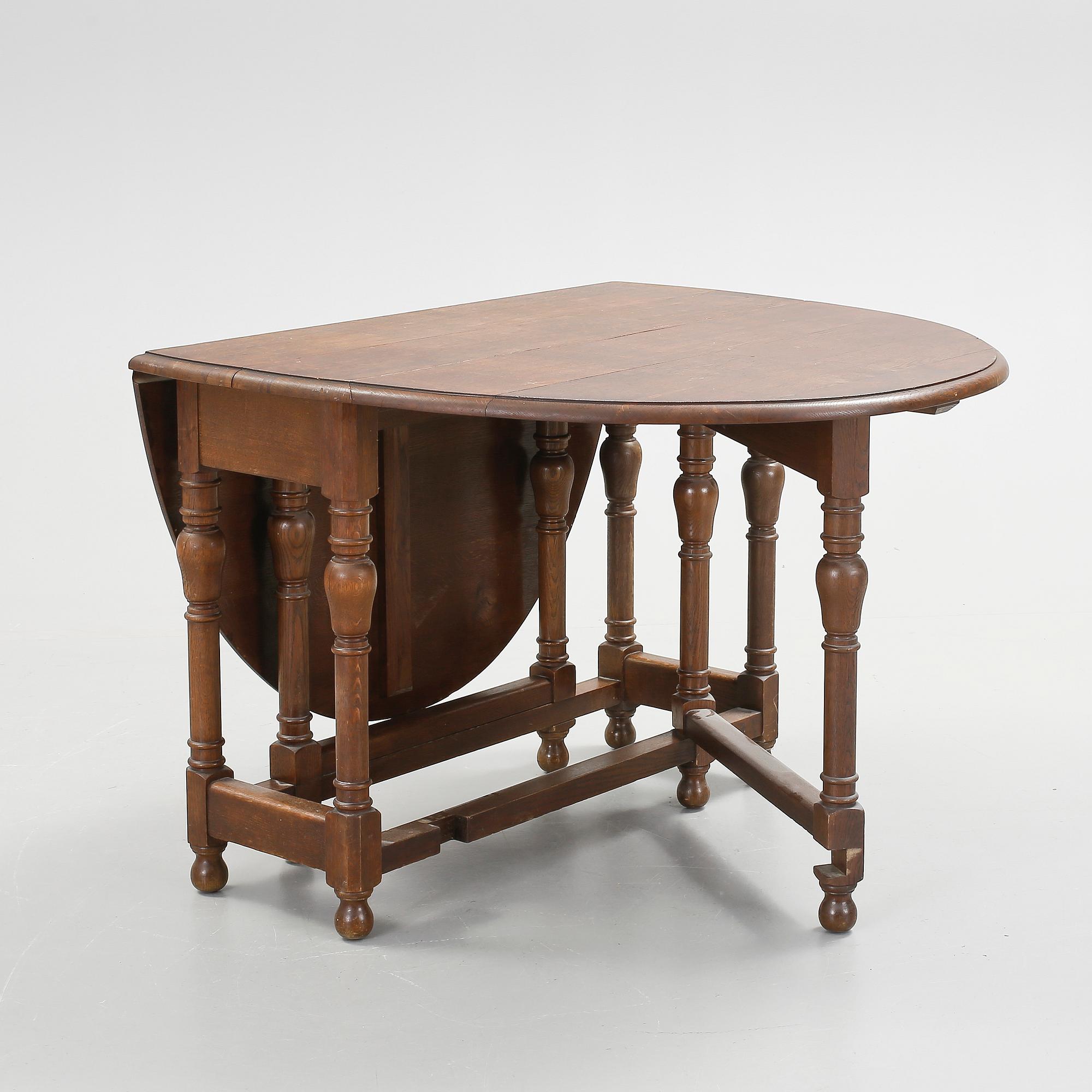 SLAGBORD, ek. Barockstil, 1900-talets första hälft.