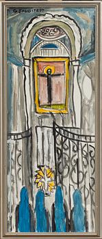 GÖSTA FOUGSTEDT, olja på duk, signerad.