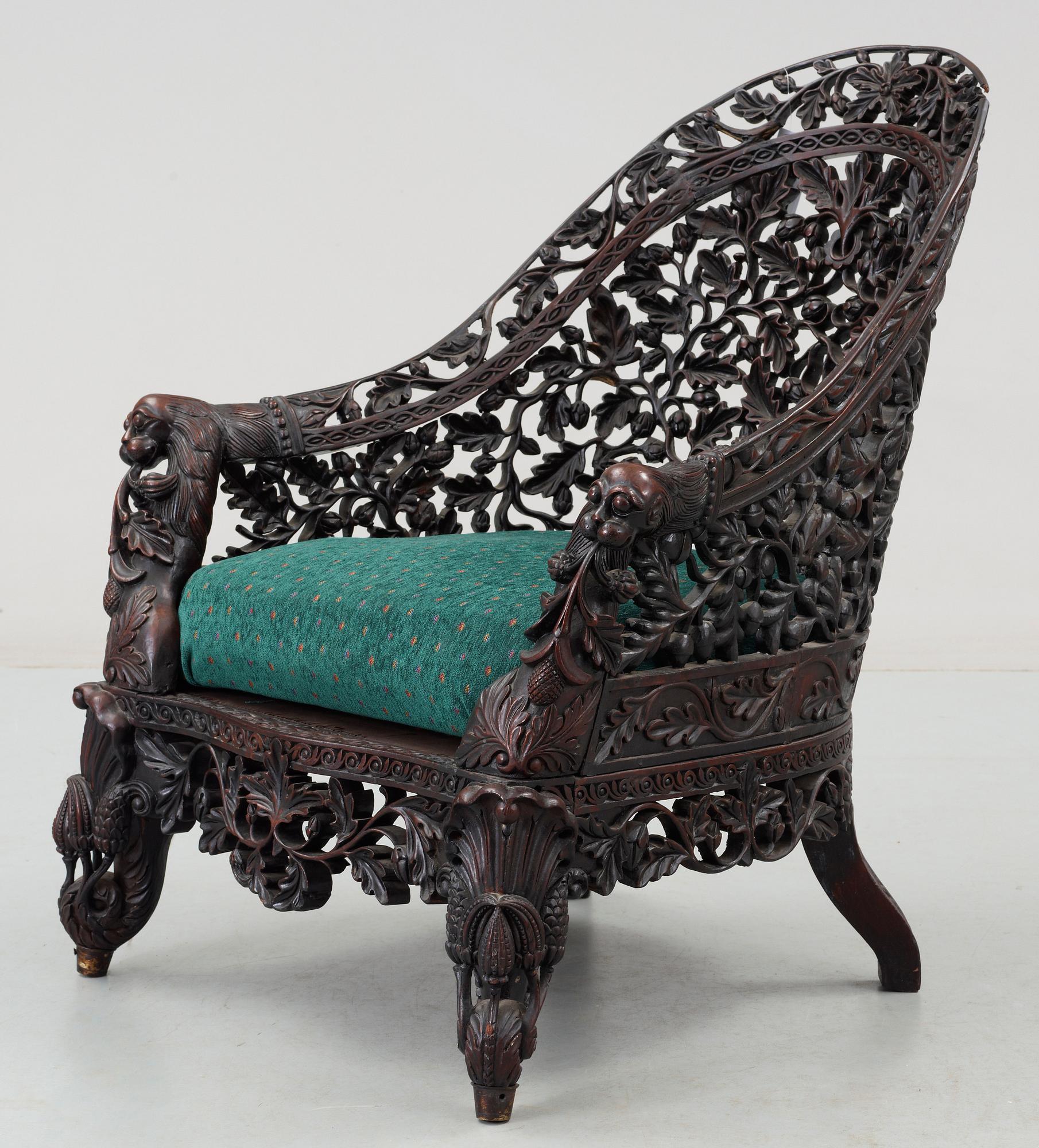 KARMSTOL, Kina, 1900-tal.