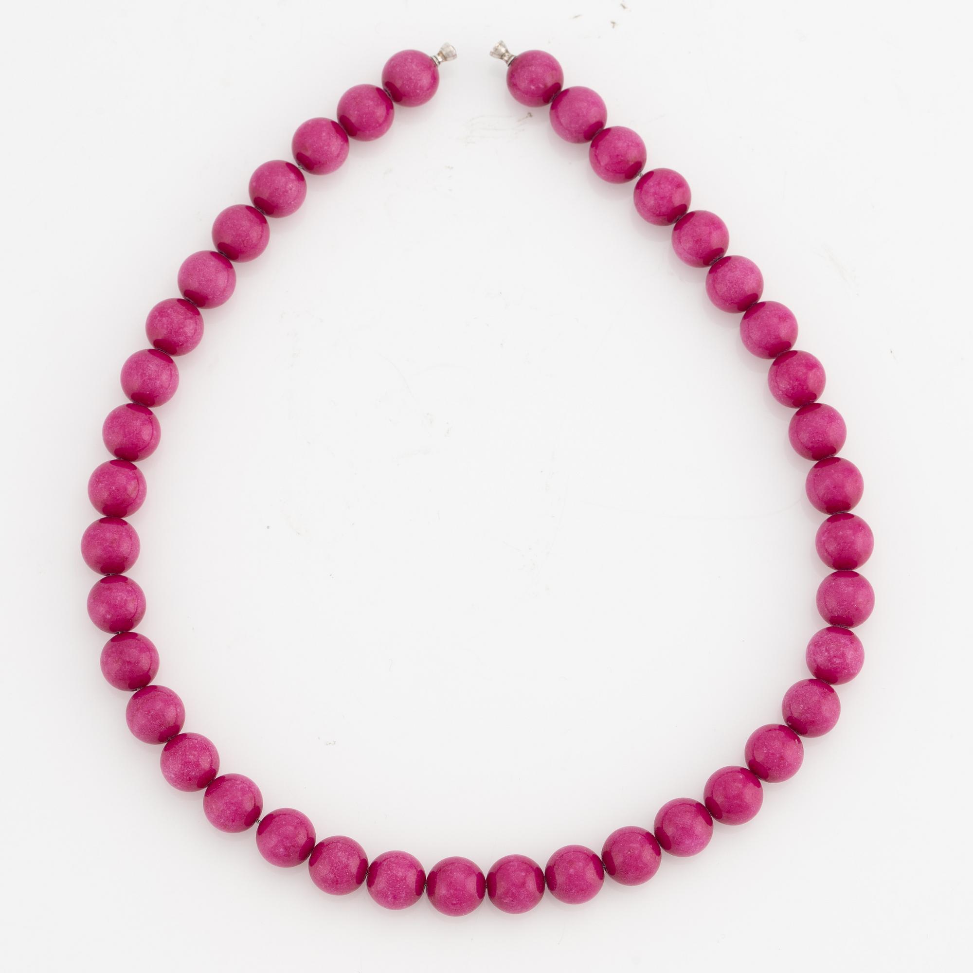 Ole Lynggaard, necklace, 8 pcs, with clasp 18K gold.