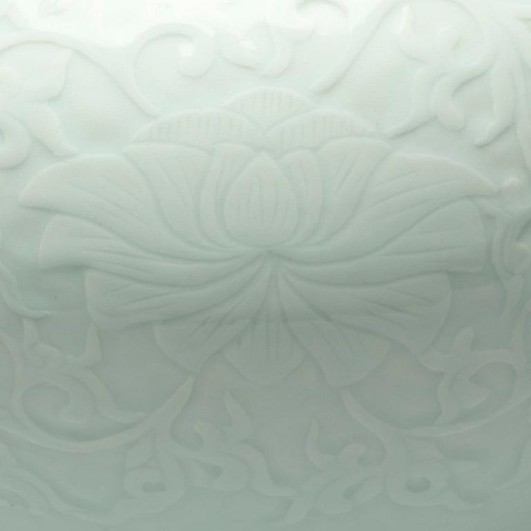 URNA, porslin, Kina, 1900/2000-tal.