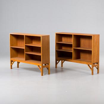 A PAIR OF BOOKSHELVES BY BØRGE MOGENSEN, C.M Madsen, FDB Furnitur.