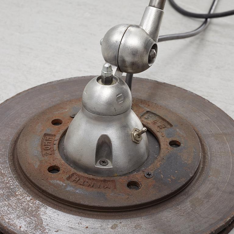 A industrial lamp, 20th century.