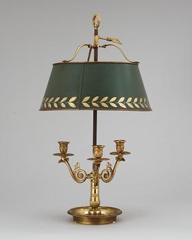 203. An empire style table lamp.