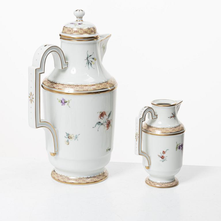 A 13-piece coffee service, Höchst, Germany, 1947-64.