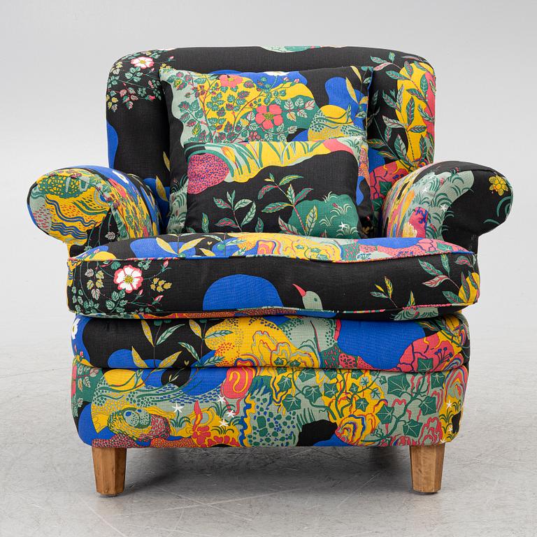 Josef Frank, fåtölj, modell 568, Firma Svenskt Tenn.