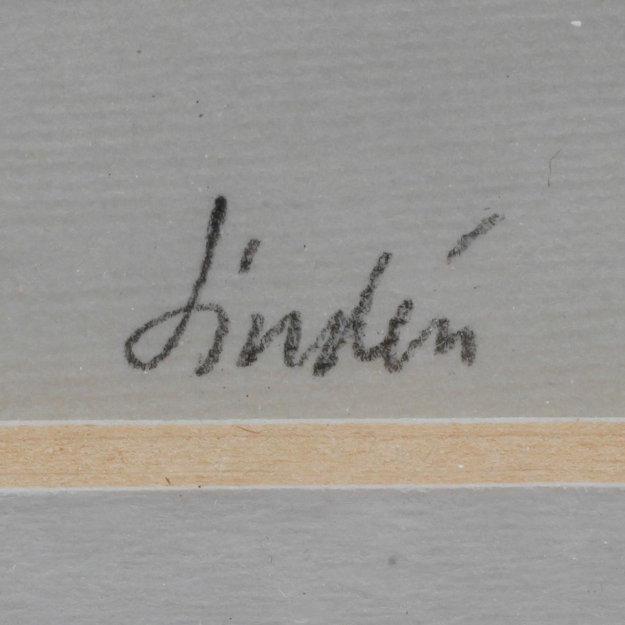 RAGNAR LINDEN,  Blyerts- och tuschteckningar, 11 st, signerade.