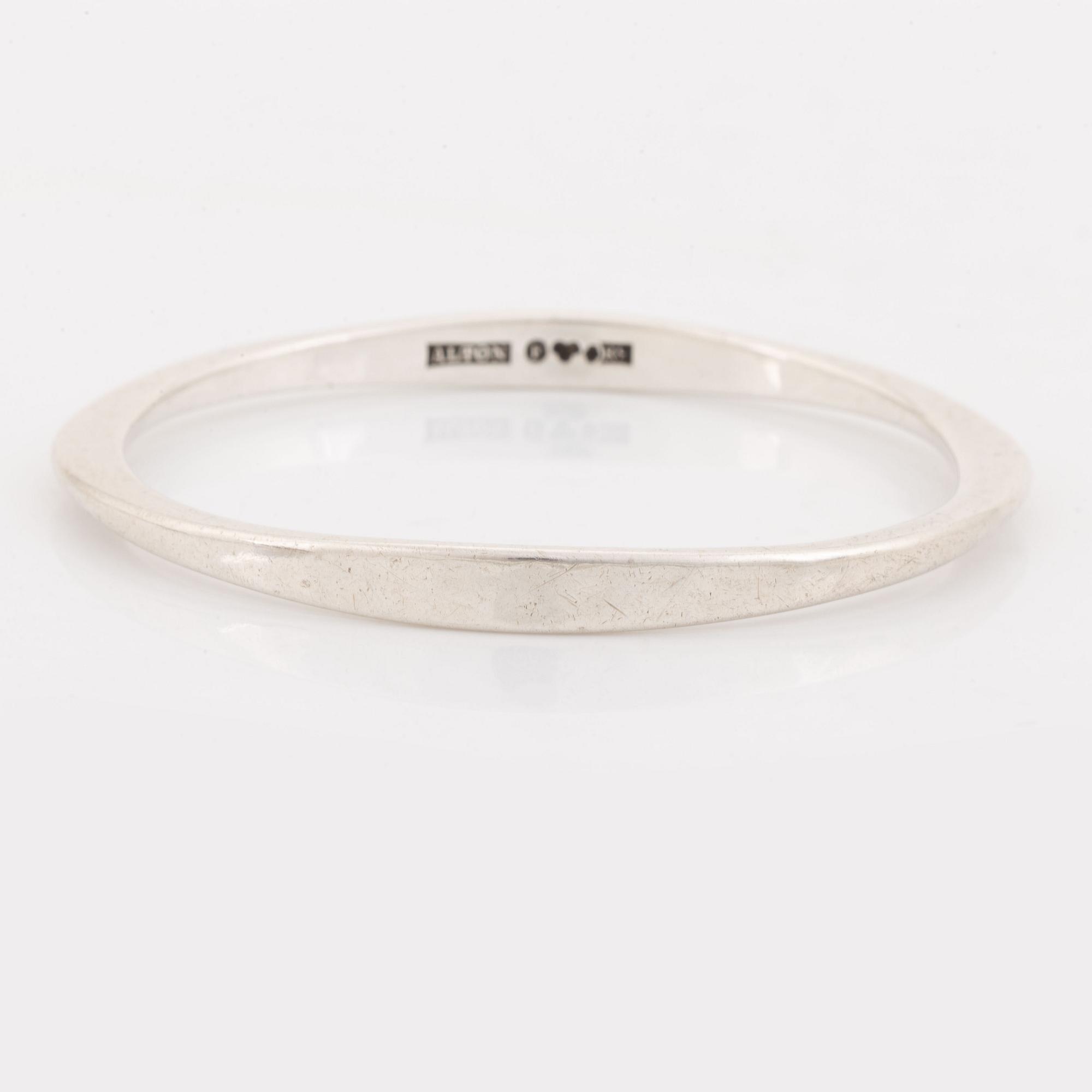 A silver bracelet, CE Palmberg for Alton.