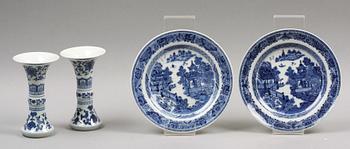 PARTI PORSLIN, 4 delar. Kina.