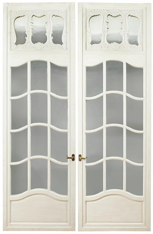 A pair of 19th century doors.