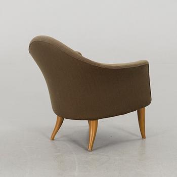 KERSTIN HÖRLIN-HOLMQUIST, "Liten Adam" fåtölj ur Nk:s Triva serie "Paradiset", formgiven 1958.