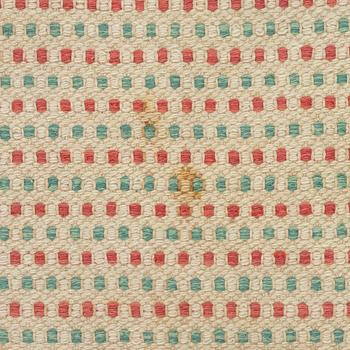 A flat-weave carpet, Sweden, c. 325 x 295 cm.