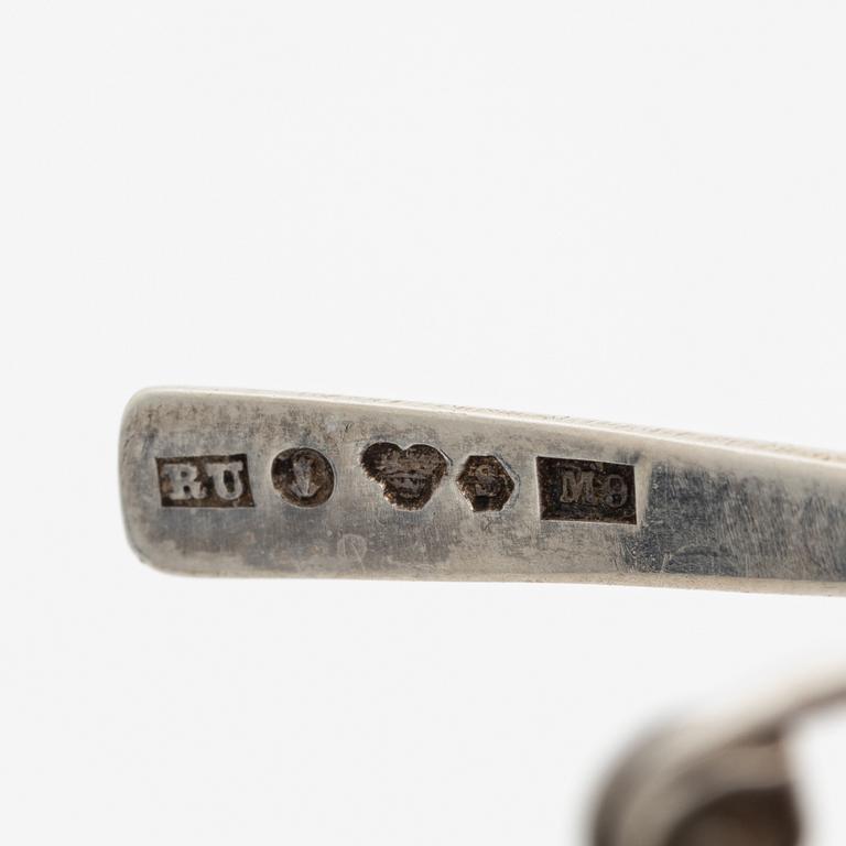 Rey Urban, brosch, sterlingsilver, Stockholm, 1962.