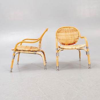 Mats Theselius, fåtöljer, ett par, "Nätön", IKEA PS. 2000-tal.
