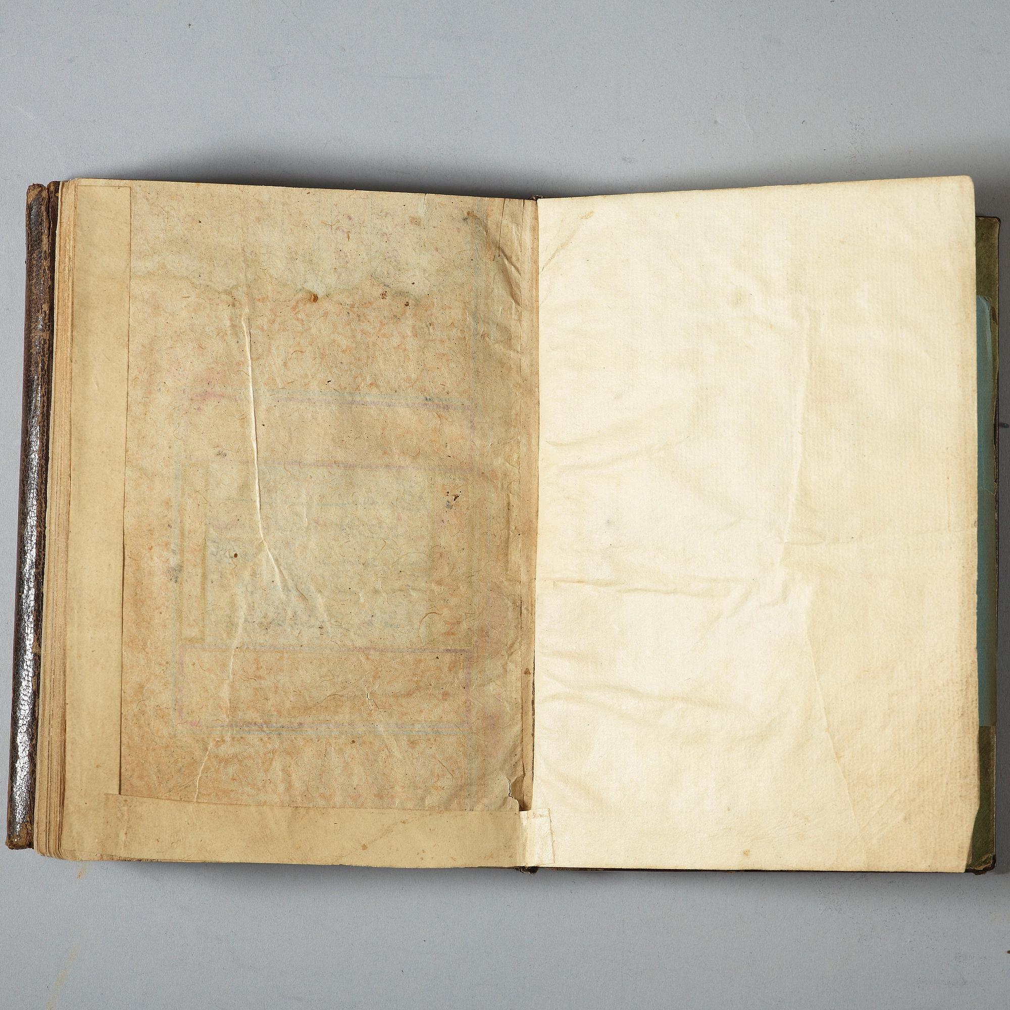 KORAN. Konstantinopel 1716. Höjd 15,5 x 11,5 cm.