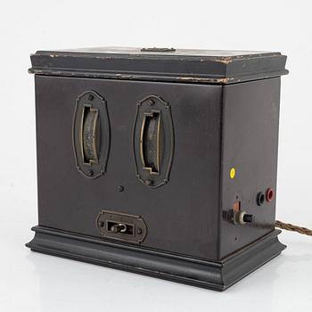 An "Arcolette 3" radio, Telefunken, 1920s/30s.