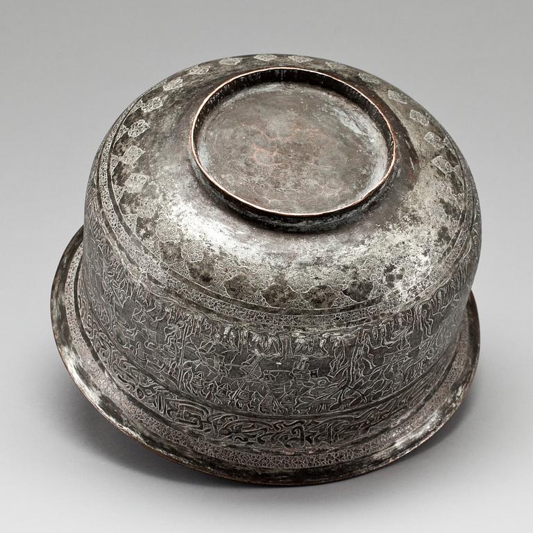 YTTERFODER, koppar. Troligen Persien. 1800/1900-tal.