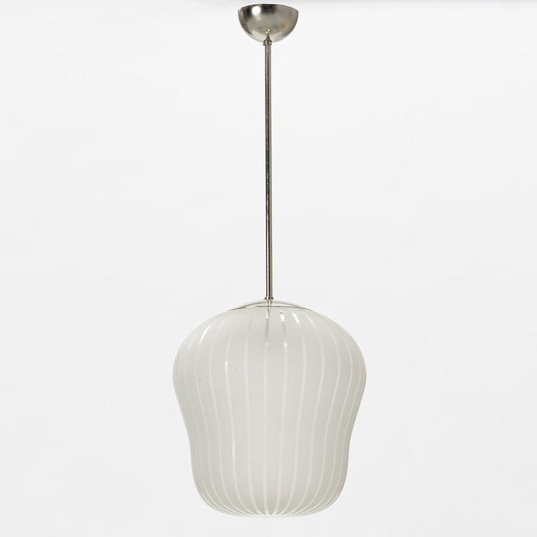 Harald Notini, a ceiling lamp, model "11335B", Arvid Böhlmarks Lampfabrik, 1930s.